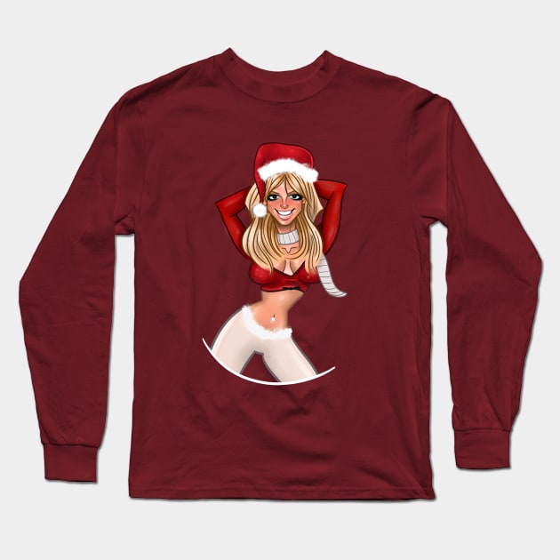 Merry Britsmas Long Sleeve T-Shirt by abzhakim